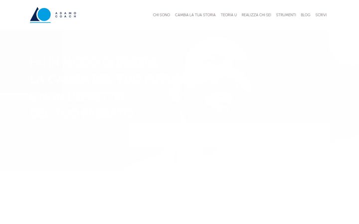 Screenshot of coachadamo.com