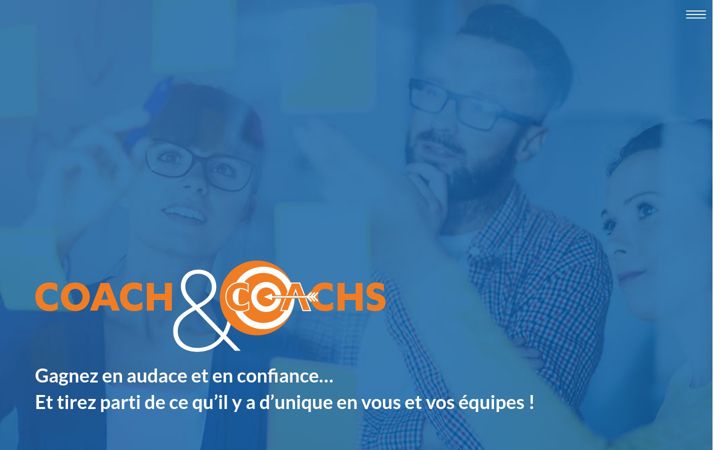 Screenshot of coachandcoachs.com
