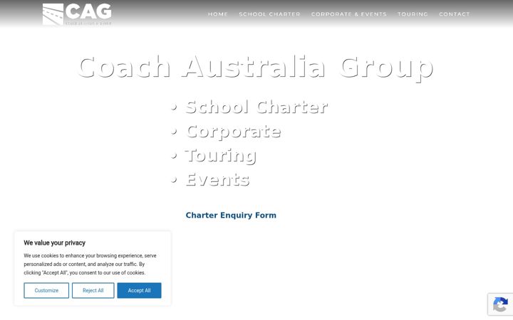 Captura de ecrã de coachaustraliagroup.com.au