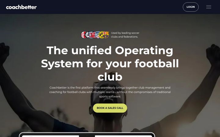 Screenshot of coachbetter.com