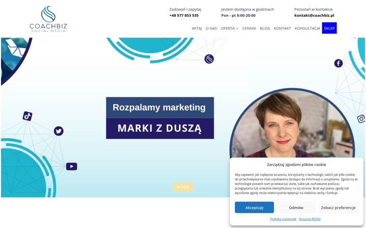 Screenshot of coachbiz.pl