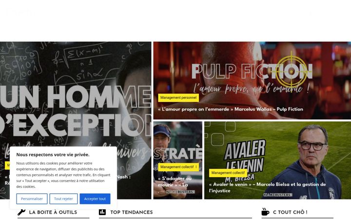 Screenshot of coachbusters.fr