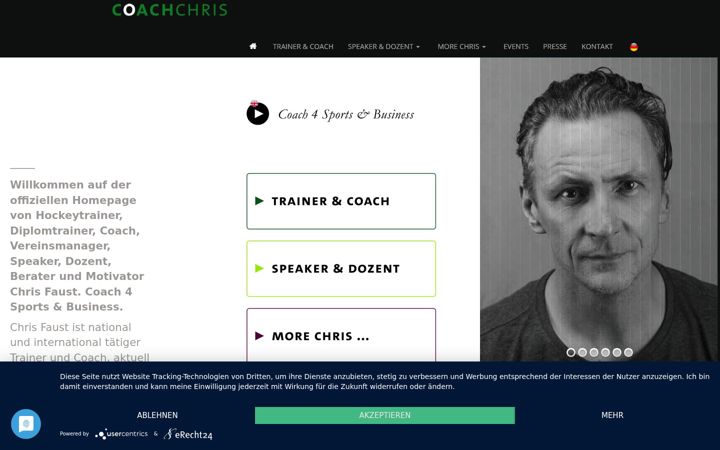 Screenshot of coachchris.de