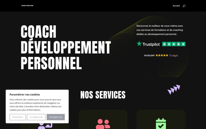 Capture d'écran de coachdeveloppementpersonnel.fr