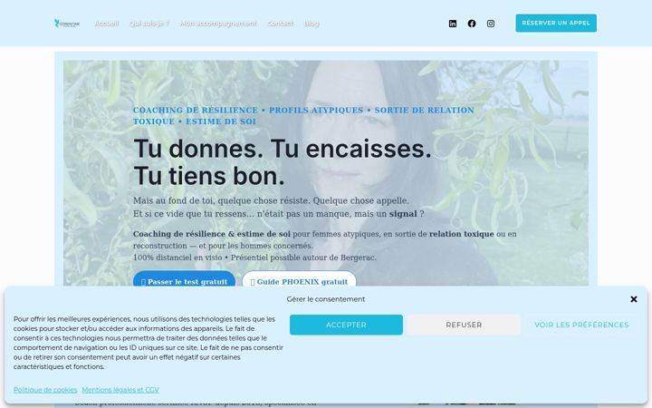 Capture d'écran de coachetconseil.fr