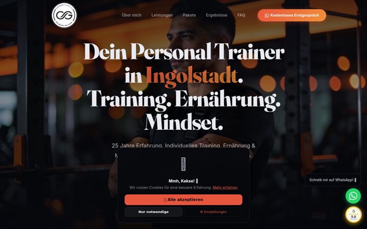 Screenshot of coachgarcia.de
