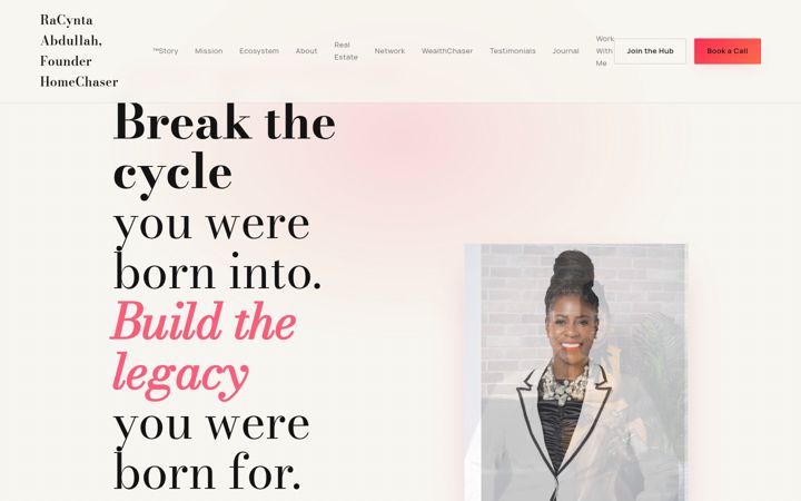 Screenshot of coachhomechaser.com
