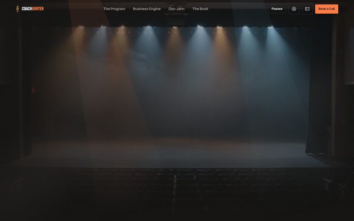 Screenshot of coachigniter.com