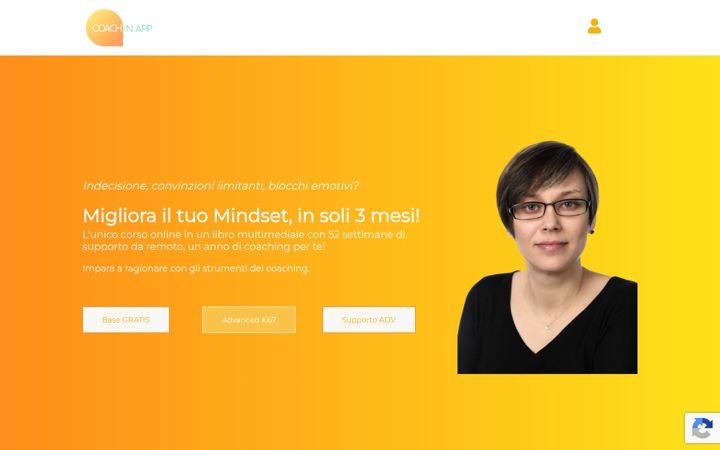 Screenshot ta' coachinapp.it