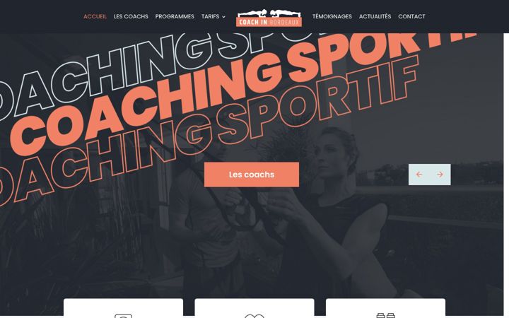 Screenshot of coachinbordeaux.fr