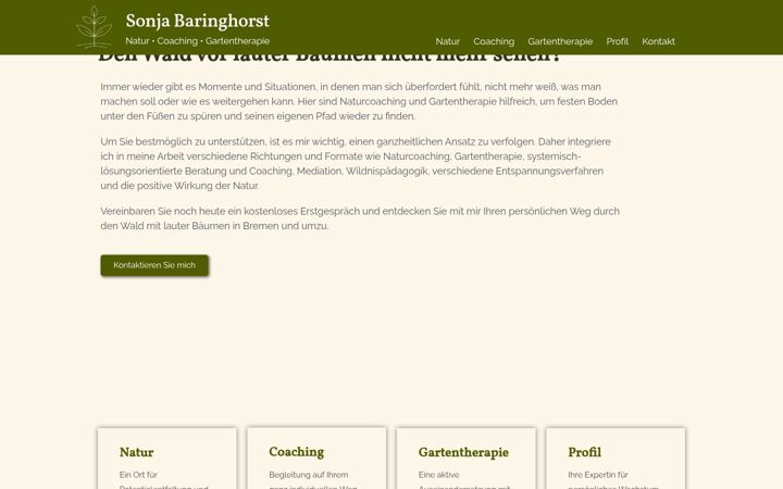 Screenshot of coaching-baringhorst.de