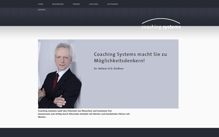 Screenshot of coaching-diessner.de