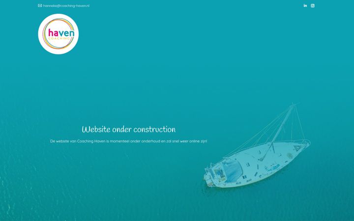 Screenshot van coaching-haven.nl