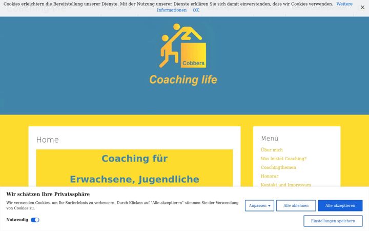 Screenshot of coaching-life.org