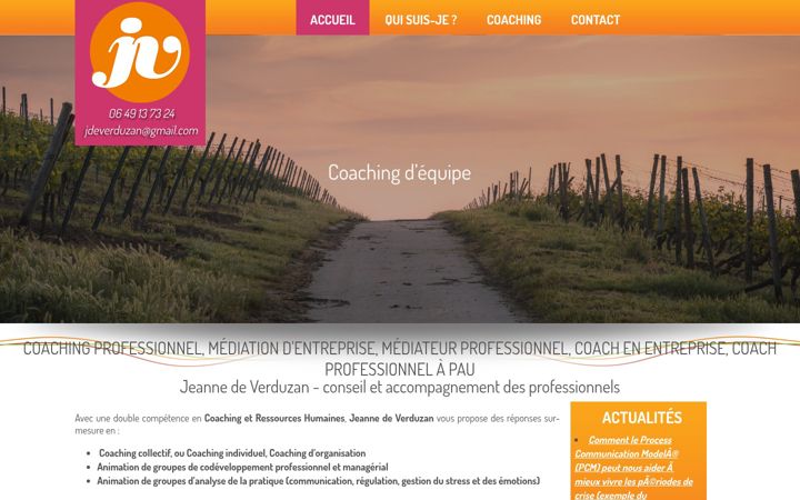 Screenshot of coaching-mediation-conseil.com