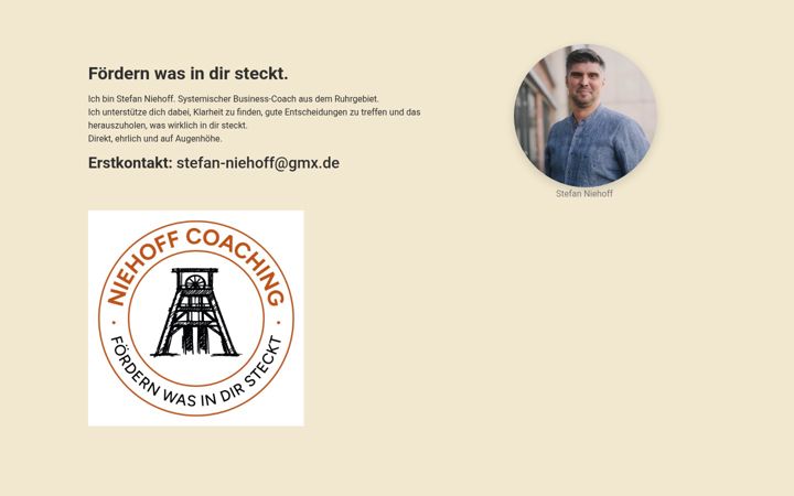 Screenshot of coaching-niehoff.de