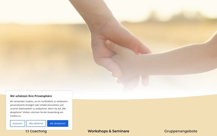 Screenshot of coaching-romberg.de