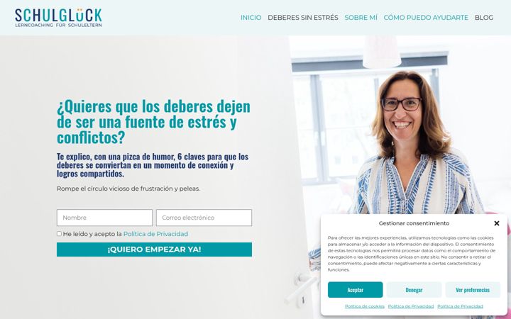 Screenshot of coaching-schulglueck.com