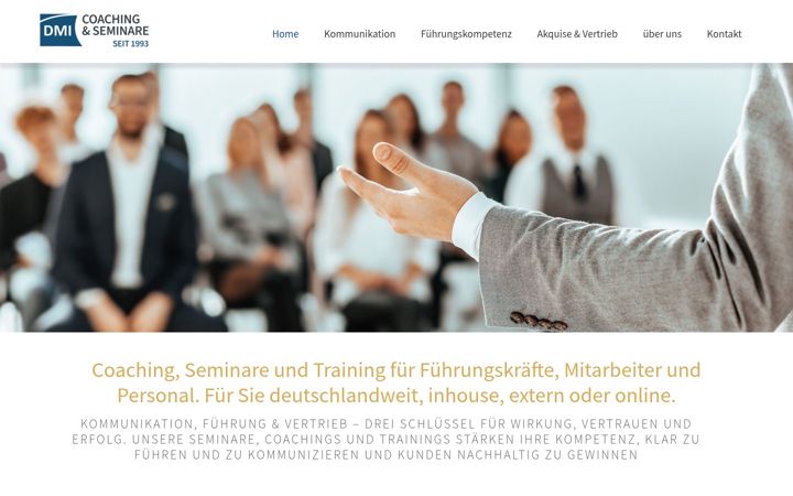 Screenshot of coaching-seminar-training.de
