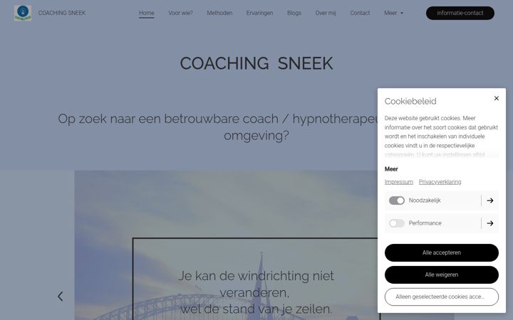 Screenshot van coaching-sneek.nl