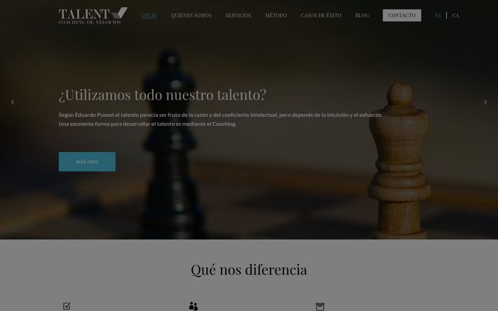 Screenshot of coaching-talent.com