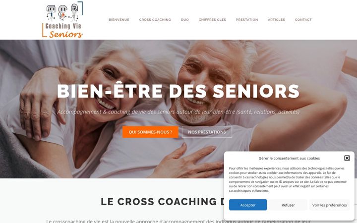 Capture d'écran de coaching-vie-seniors.fr