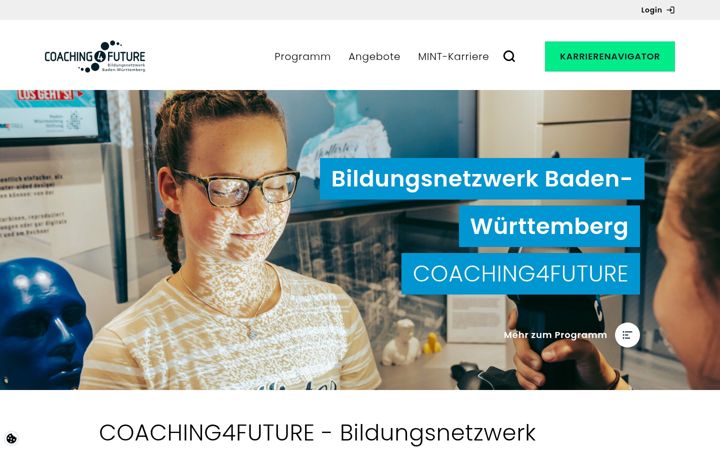 Screenshot of coaching4future.de
