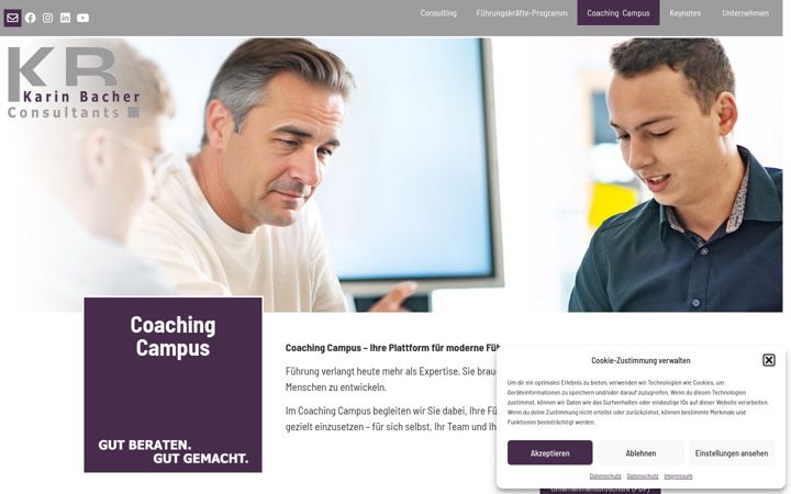 Screenshot of coachingcampus-online.de