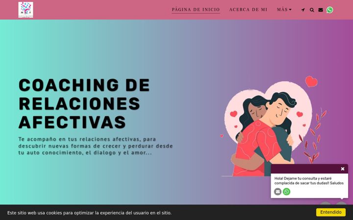 Screenshot of coachingderelacionesafectivas.com