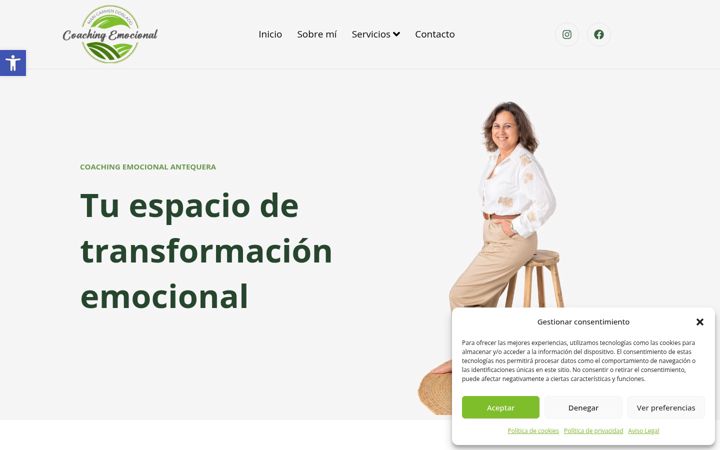 Screenshot of coachingemocional.net