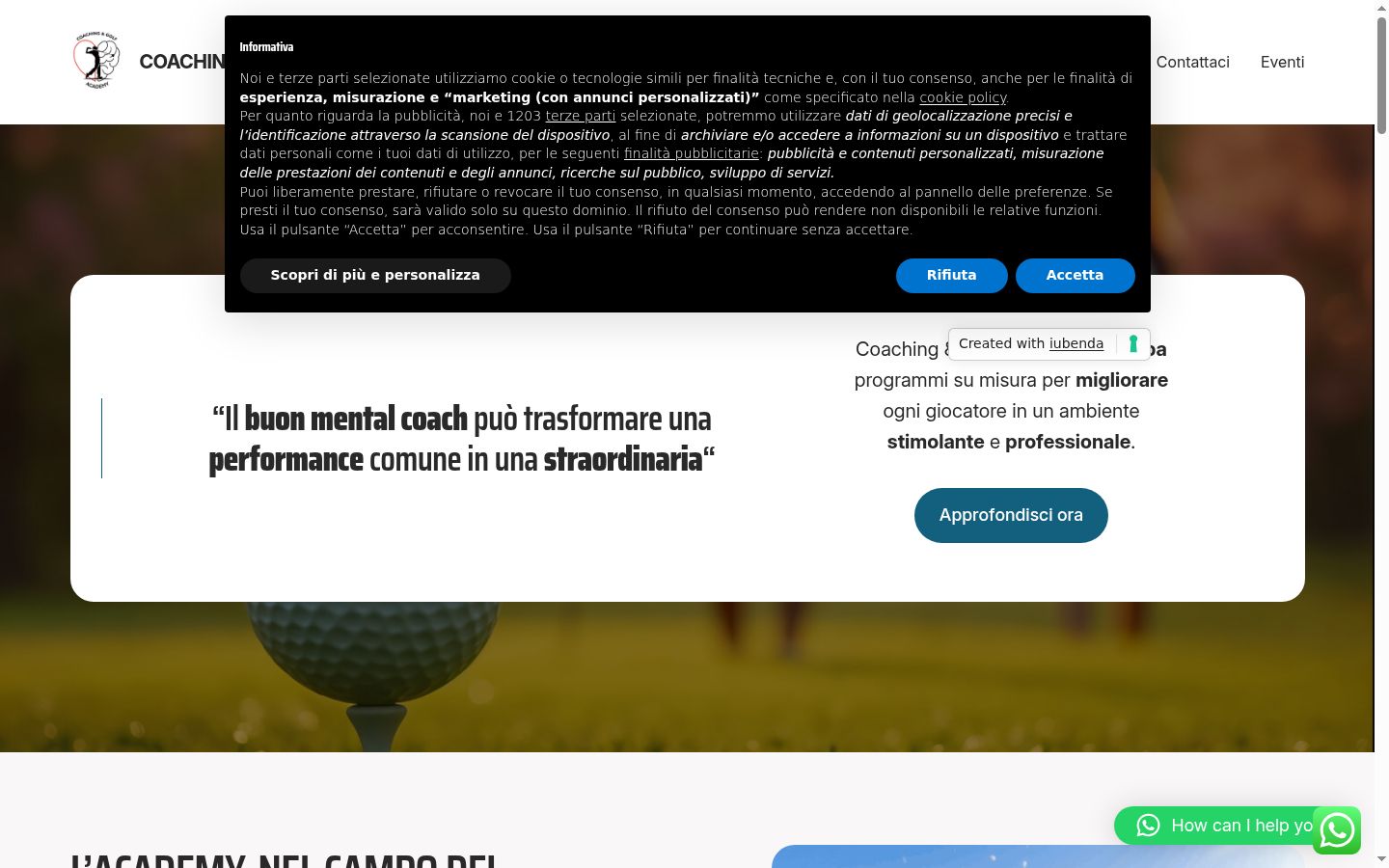 Snímek obrazovky baneru souhlasu zobrazeného před jakoukoli interakcí