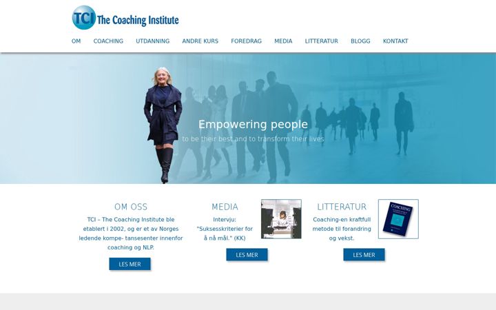 Ekrano kopija coachinginstitute.no