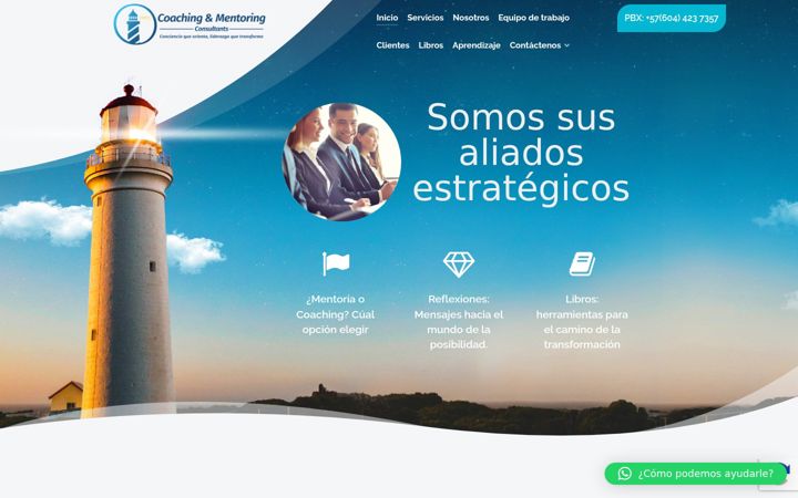 Screenshot of coachingmc.com
