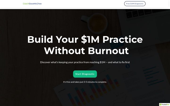 Screenshot of coachingpurpose.com