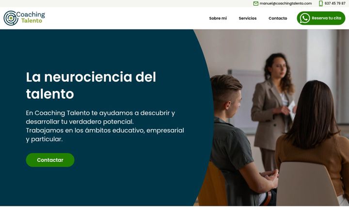 Screenshot of coachingtalento.com