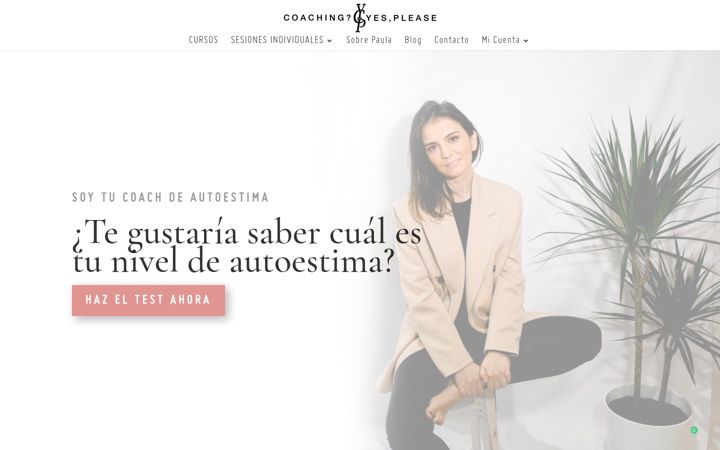 Screenshot of coachingyesplease.com