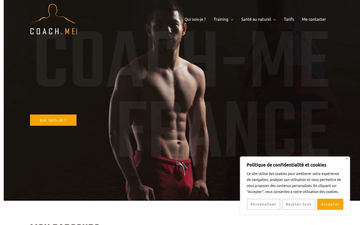 Screenshot of coachme-france.fr
