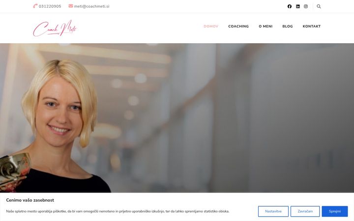 Screenshot di coachmeti.si