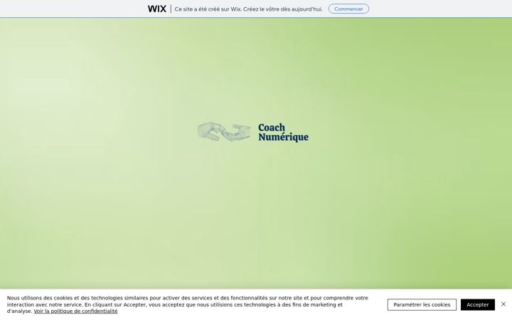 Screenshot of coachnumerique.fr
