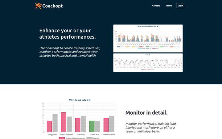 Screenshot of coachopt.com