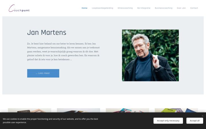 Screenshot of coachpunt.be