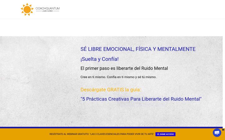 Screenshot of coachquantum.com