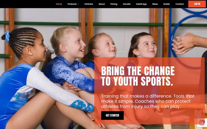 Screenshot of coachsafely.org