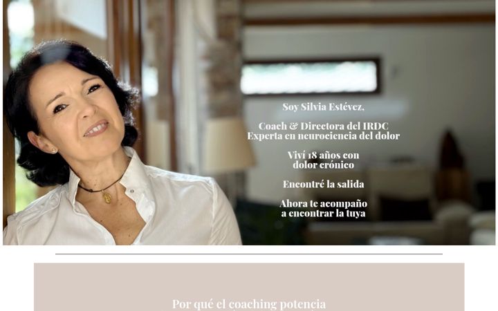 Screenshot of coachsilviaestevez.com