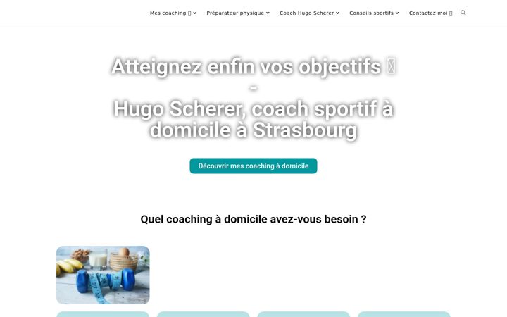 Screenshot of coachsportif-scherer.fr