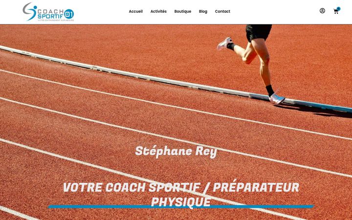 Screenshot of coachsportif01.fr