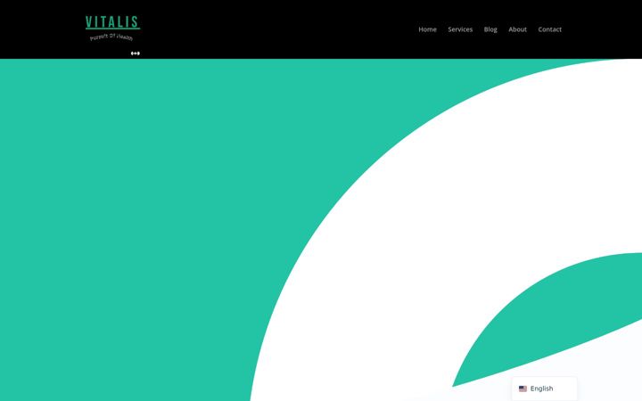 Screenshot of coachvitalis.com