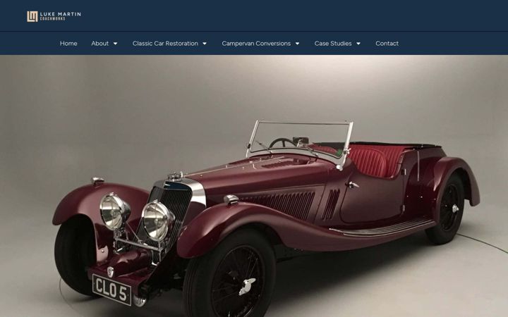 Screenshot of coachworksconversions.co.uk