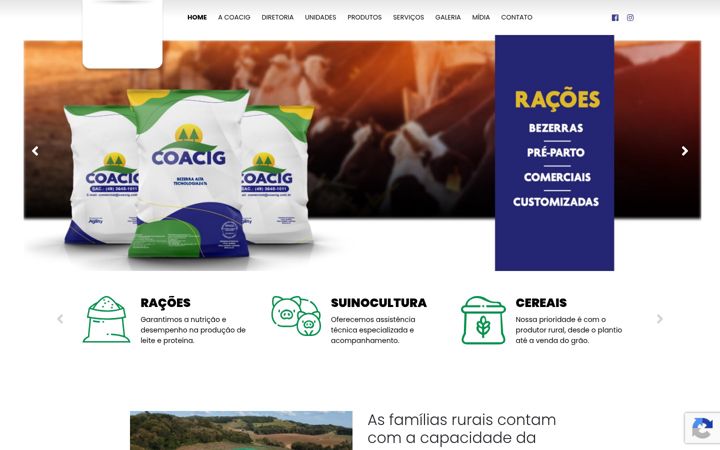 Posnetek zaslona coacig.com.br