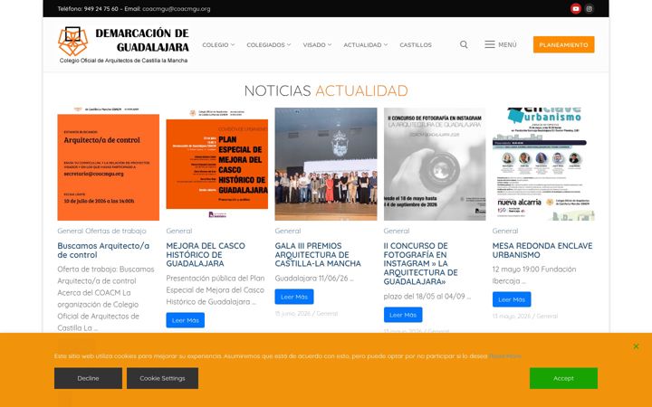 Screenshot του coacmgu.org